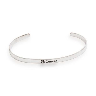 Alternate image for High-Polished Cancer Zodiac Sign Sterling Silver Bracelet Cancer Prestige