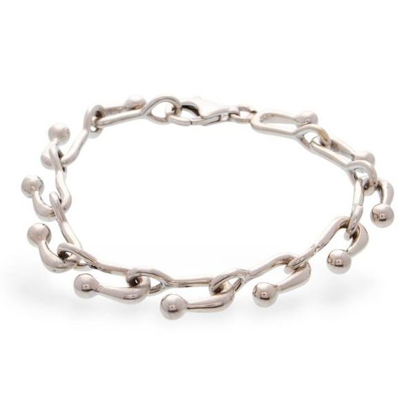 Alternate image for Taxco Silver Hook Chain Link Bracelet from Mexico Silver Harmony