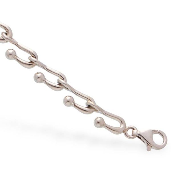 Alternate image for Taxco Silver Hook Chain Link Bracelet from Mexico Silver Harmony