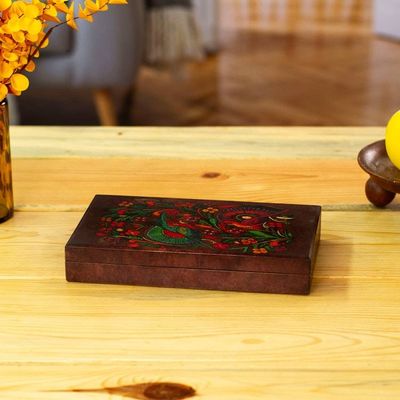 Alternate image for Decorative Decoupage Wood Box Old Mexico