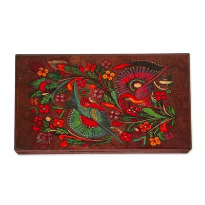 Alternate image for Decorative Decoupage Wood Box Old Mexico