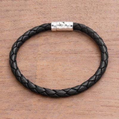 Primary image for Unisex Leather Braided Bracelet from Bali Soul Braid
