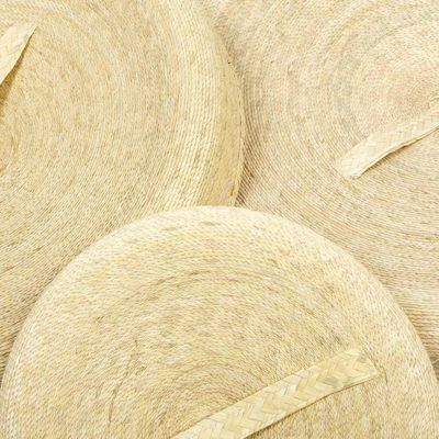 Alternate image for Lidded Baskets Made from Palm Frond Fiber Set of 3 Market Treasures
