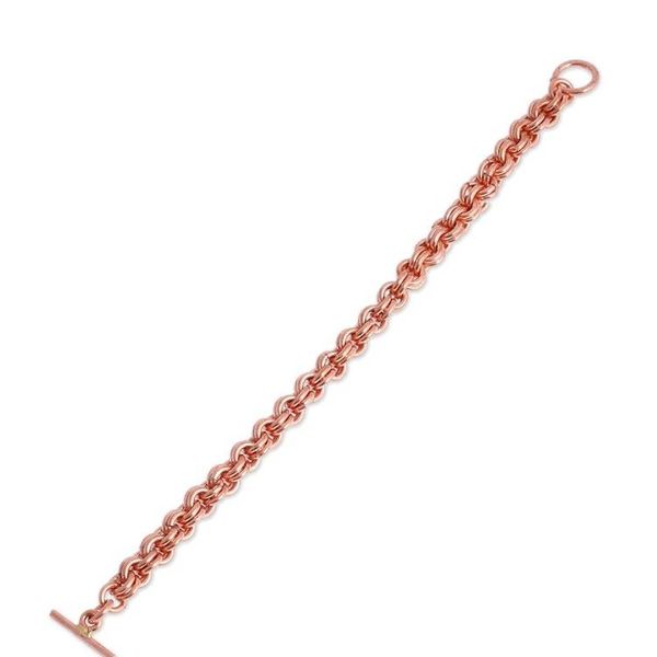 Alternate image for Handcrafted Copper Rolo Chain Bracelet from Mexico Bright Imagination