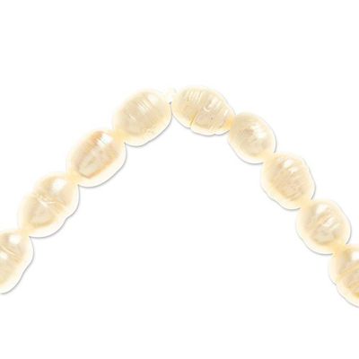 Alternate image for Cultured Pearl Beaded Stretch Bracelet with Amber Stones Pearly Courage