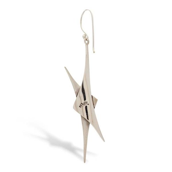 Alternate image for Star Fine Silver Dangle Earrings Sierra Stars