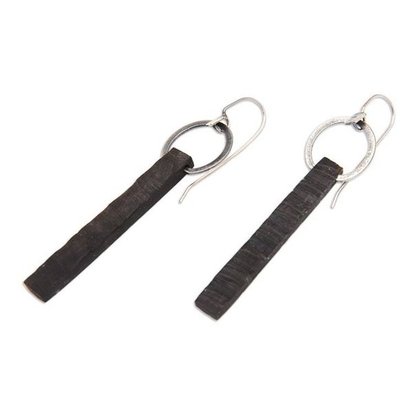 Alternate image for Ebony drop earrings You