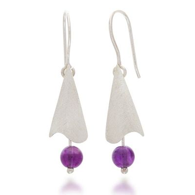 Alternate image for Amethyst dangle earrings Kites in Cancun