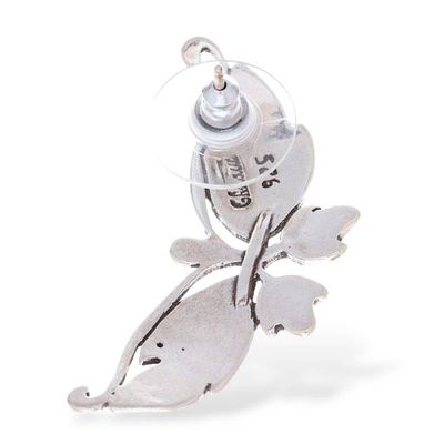 Alternate image for Sterling Silver Drop Earrings from Mexico Butterfly Romance