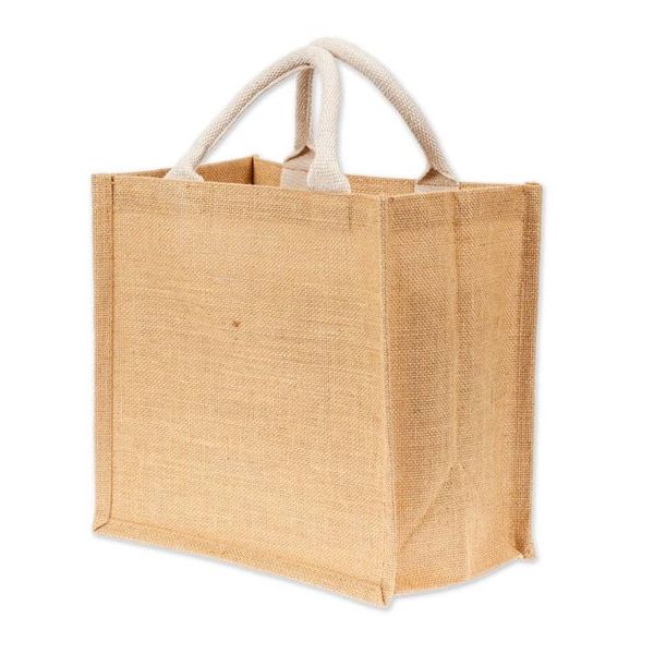 Alternate image for Jute Cotton Tote Shopping Bag with Web-Style Macrame Accents Web of Glam