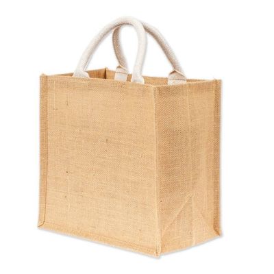 Alternate image for Diamond-Themed Jute and Cotton Macrame Tote Shopping Bag Diamond Dazzle