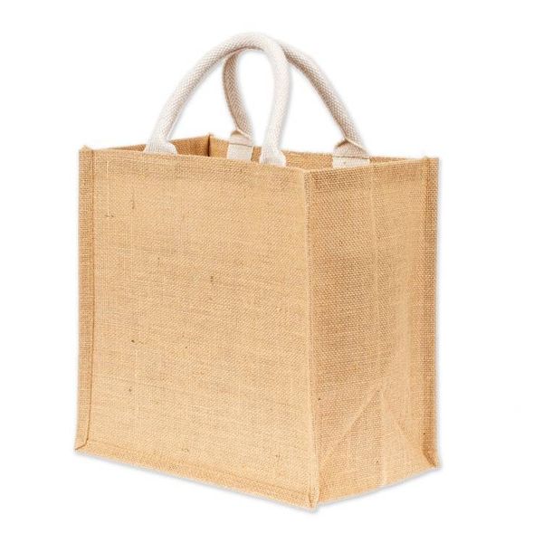 Alternate image for Diamond-Themed Jute and Cotton Macrame Tote Shopping Bag Diamond Dazzle
