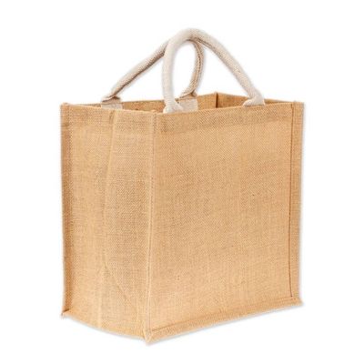 Alternate image for Jute Cotton Macrame Tote Bag with Interconnected Fringes Interconnected Flair