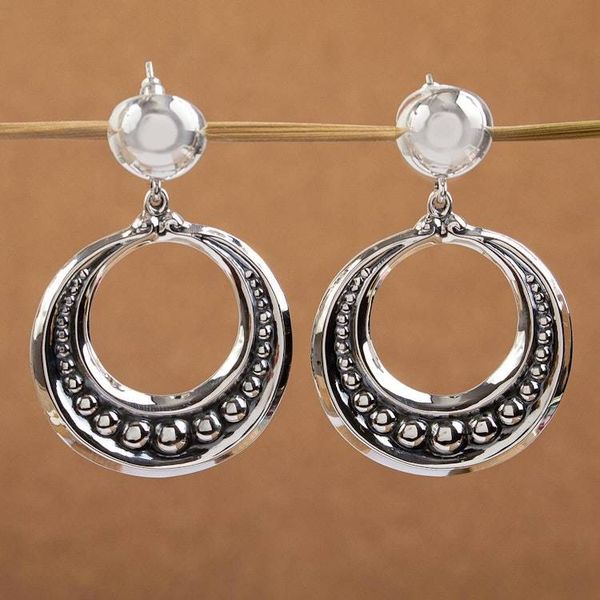 Alternate image for Artisan Crafted Taxco Sterling Earrings Sierra