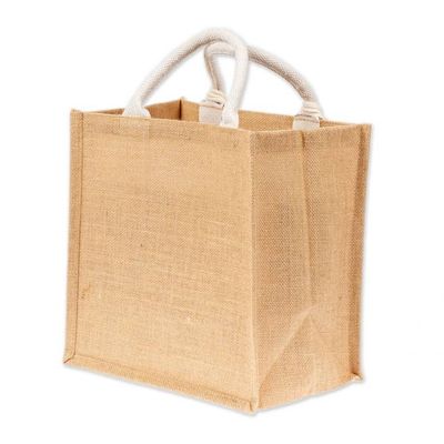 Alternate image for Jute Cotton Macrame Tote Shopping Bag with Braided Tassels Beautiful Braids