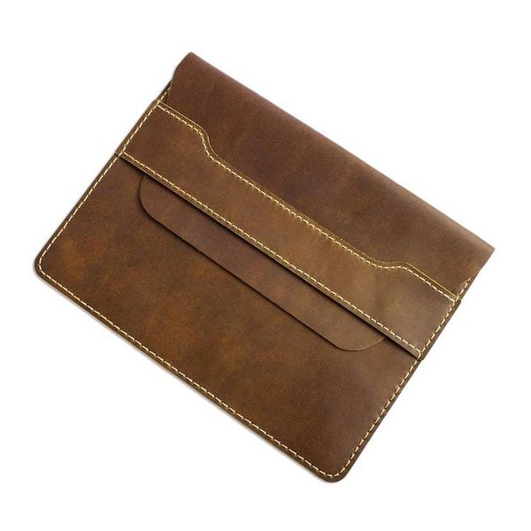 Alternate image for Rich Brown Leather Portfolio from Mexico Bold Business