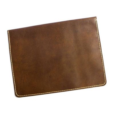 Alternate image for Rich Brown Leather Portfolio from Mexico Bold Business
