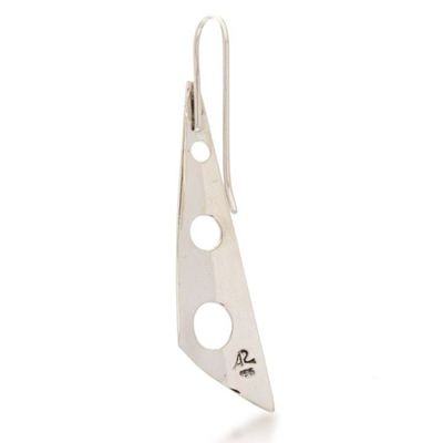 Alternate image for Mexican Taxco Silver Contemporary Drop Earrings Taxco Modern