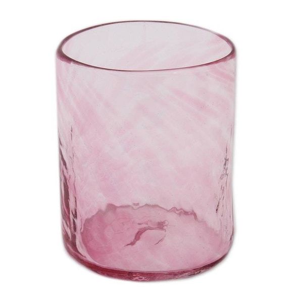 Alternate image for 7-Piece Recycled Glass Pitcher and Tumbler Set in Clear Pink Garden Relaxation in Rose