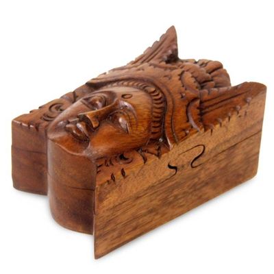 Alternate image for Balinese Puzzle Box Balinese Legong Dancer