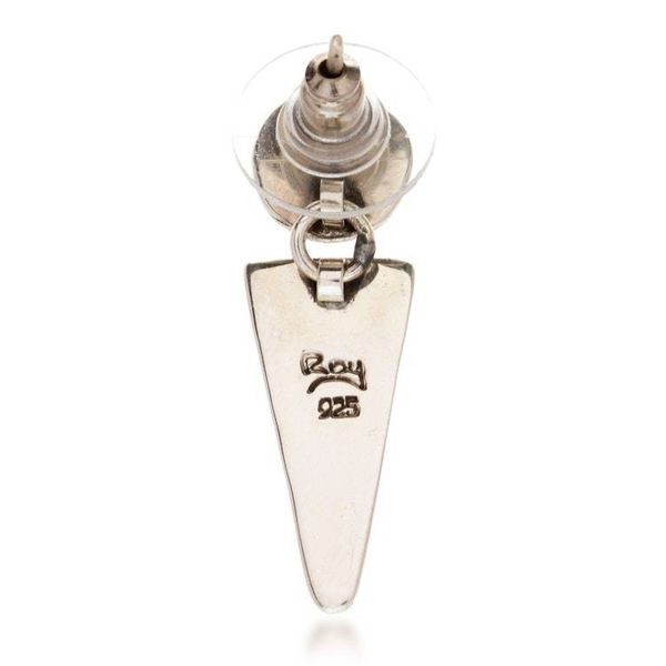 Alternate image for Taxco Sterling Silver Dangle Earrings Arrowheads