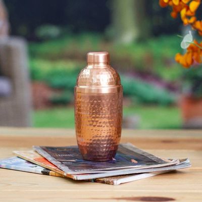 Primary image for Hammered Copper Cocktail Shaker from Mexico Chic Mixologist