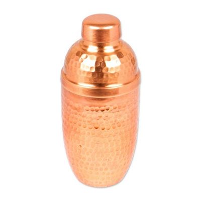 Alternate image for Hammered Copper Cocktail Shaker from Mexico Chic Mixologist