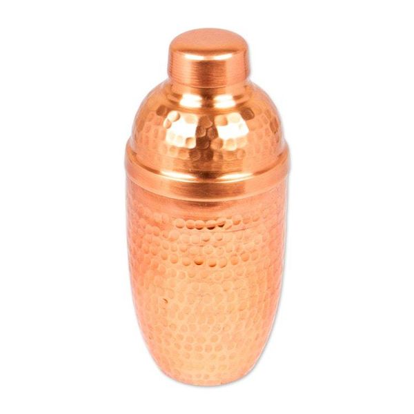 Alternate image for Hammered Copper Cocktail Shaker from Mexico Chic Mixologist