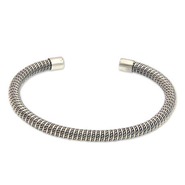 Alternate image for Artisan Crafted Fair Trade Jewelry Sterling Silver Bracelet Fantasy Dreamer