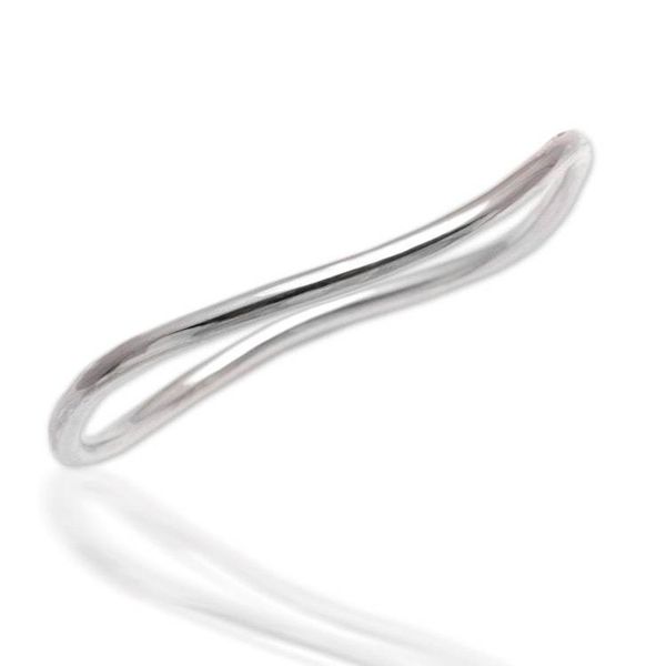 Alternate image for Polished Round Sterling Silver Bangle Bracelet Simplicity in the Round