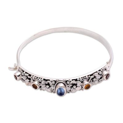 Alternate image for Blue Topaz and Citrine Bangle Bracelet from Bali Jepun Dynasty