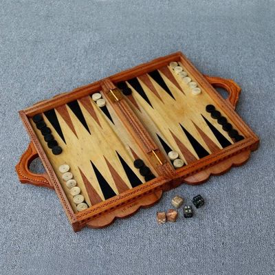 Primary image for Wood Backgammon Set Still in Love