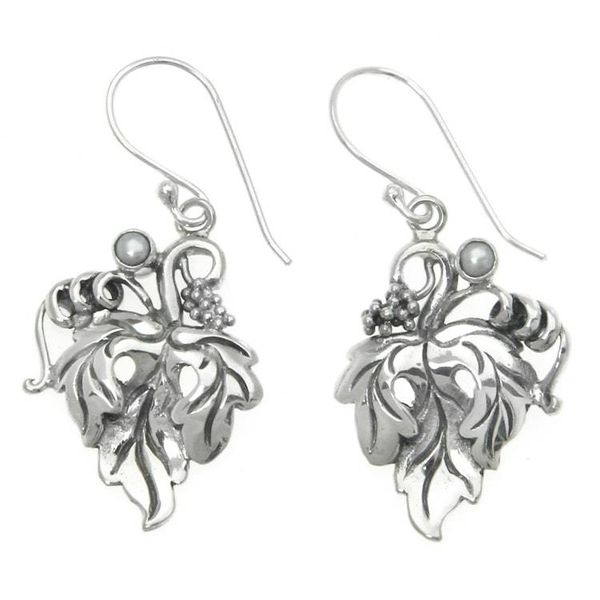Alternate image for Cultured pearl dangle earrings Generous Vineyard