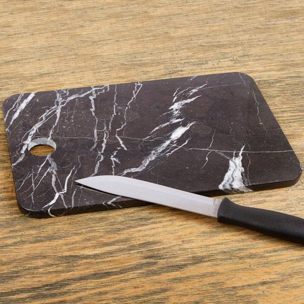 Alternate image for Black Marble Chopping or Cheese Board from Mexico Mesa in Black