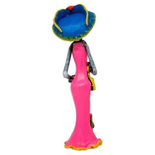 Alternate image for Catrina Day of the Dead Ceramic Sculpture from Mexico Gorgeous Catrina
