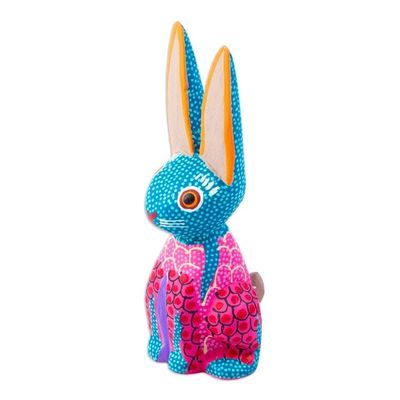 Alternate image for Artisan Crafted Alebrije Figurine from Mexico Oaxacan Bunny