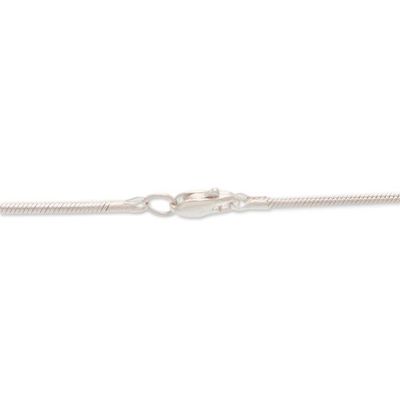 Alternate image for Unique Sterling Silver Bird Necklace Hummingbirds Nectar