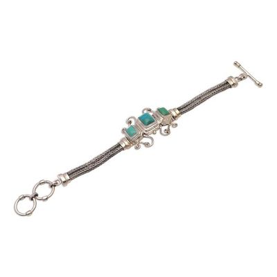Alternate image for Womens Sterling Silver Chain Bracelet Elegant Energy