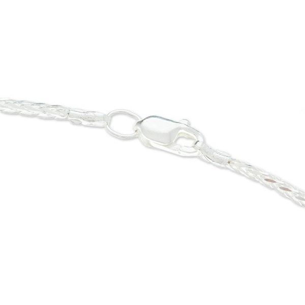 Alternate image for Womens Modern Fine Silver Natural Turquoise Necklace Eye of the Sea
