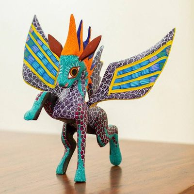 Alternate image for Artisan Crafted Pegasus Alebrije Fantastic Pegasus