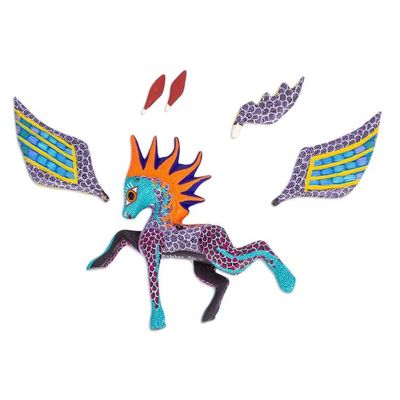 Alternate image for Artisan Crafted Pegasus Alebrije Fantastic Pegasus