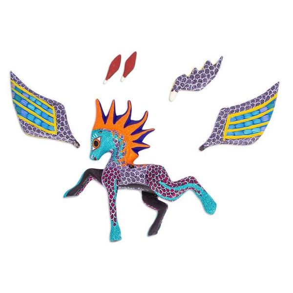 Alternate image for Artisan Crafted Pegasus Alebrije Fantastic Pegasus