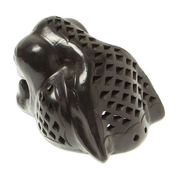 Alternate image for Small Barro Negro Mask Black Jaguar