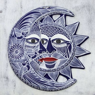 Alternate image for Ceramic wall adornment Romantic Eclipse