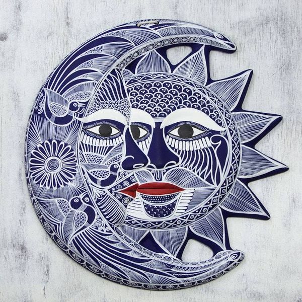 Alternate image for Ceramic wall adornment Romantic Eclipse