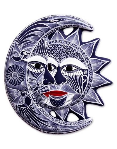 Alternate image for Ceramic wall adornment Romantic Eclipse