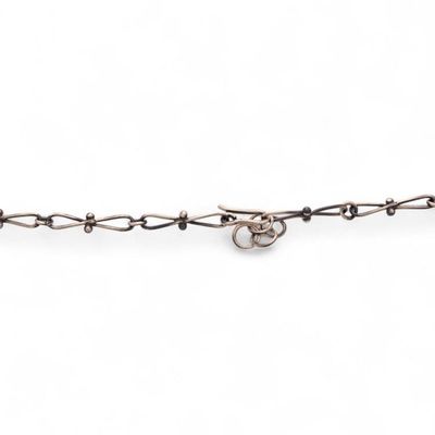Alternate image for Mexican Hearts Artisan Crafted Sterling Silver Necklace Freedom Hearts