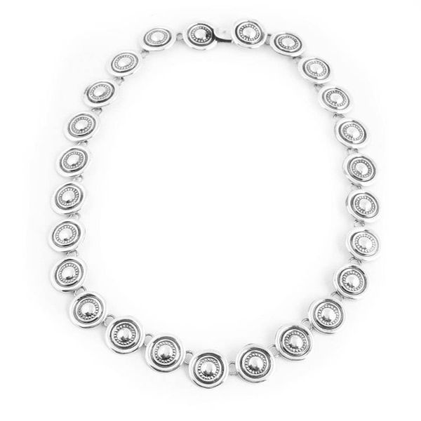 Alternate image for Handcrafted Sterling Silver Sombrero Motif Link Necklace Ol