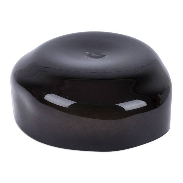 Alternate image for Eco-Friendly Black Handblown Glass Salad Bowl from Mexico Dark Delicacies