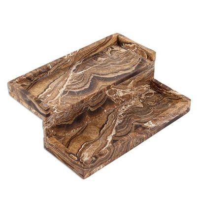 Alternate image for Handmade 13 Piece Onyx Spice Jar Set with Stand Spicy Life